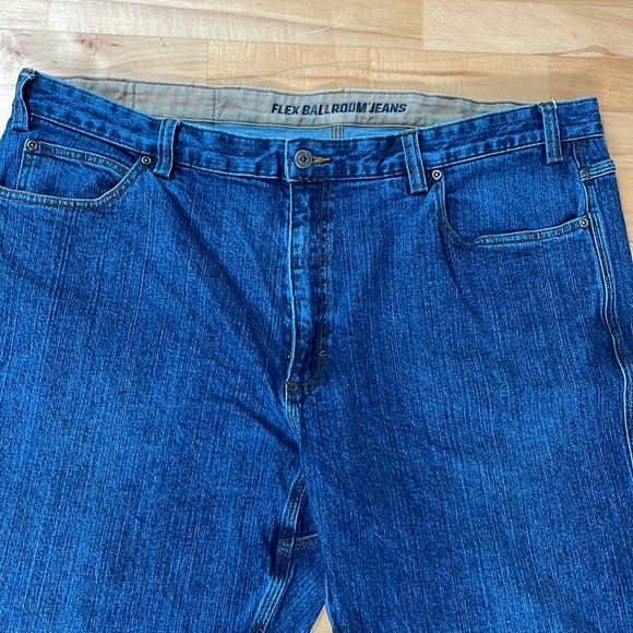 Men’s Duluth Trading Relaxed Fit Flex Ballroom Jeans 44x30 - Picture 4 of 8